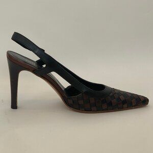 Bottega Veneta Woven Leather Pumps